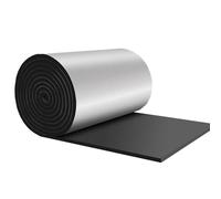 Placa Reflectante Trasera para Radiador, Aislamiento de Espuma de Aluminio Reflectante de 5mm, Aislante Térmico en Rollo, Rollo de Aislamiento de Lámina, para Suelo, Techo, Puerta de Garaje, Furgoneta