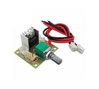 Placa Reguladora de Voltaje Lineal de CC Ajustable LM317 con Interruptor, Módulo Controlador de Velocidad del Ventilador de CC de 1,25 V A 12 V.