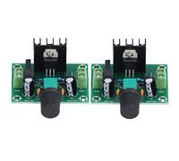 Placa Reguladora de Voltaje LM317, Panel Doble de 1.6 Mm de Espesor, Disipación de Calor Grande, Fácil de Usar, AC/DC 20-35V, DC 1.25-33V Ajustable, Apagado, 1.2A Máximo, 1-30W,
