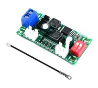 Placa reguladora electrónica de velocidad del ventilador con función de encendido automático en umbral de 45-50 C y soporte para múltiples rangos de voltaje CC de hasta 30 V (5 V)