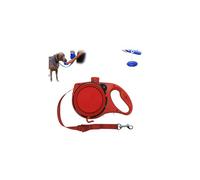 Placa retráctil para cinturón y botella de agua, correa retráctil 3 en 1, cuenco plegable integrado, botella de agua y mango antideslizante, para perros pequeños, medianos y grandes, conveniente para