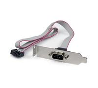 Placa Serie Perfil Bajo StarTech.com DB9 a IDC 10 Pines Small Form Factor