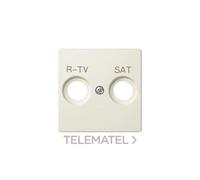 Placa Simon 82 Marfil para Tomas R-TV-SAT 82097-31