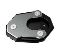 Placa soporte ampliación caballete lateral Almohadilla De Soporte Lateral Extensión De Caballete Para Z900 Z1000 Z800 Z650 R RS SX Para NINJA 650 1000sx 300 Para NINJA ZX6R(GRIS)