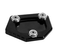 Placa soporte ampliación caballete lateral Para NC700X NC700S NC700D Para Integra NC700 XSD CBR500R CB500F CB500X Soporte Placa De Soporte Lateral Almohadilla Ampliar Extensión(Negro)