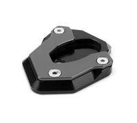 Placa soporte ampliación caballete lateral Para Z1000 Z 1000 2010-2023 Z1000SX Z 1000SX 2011-2021 Soporte De Motocicleta Soporte Lateral Extensión Almohadilla Ampliadora(Titanio)