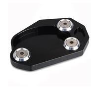 Placa soporte ampliación caballete lateral Para Z900 Z900RS Para Ninja H2 SX Para NINJA 400R Z1000 Z1000SX ZX6R ZX636 Ampliar La Almohadilla Del Soporte Lateral(Negro)