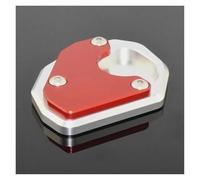 Placa soporte ampliación caballete lateral Placa Soporte Almohadilla De Extensión De Caballete Lateral Para Triumph Para Trident 660 2021 2022 2023(ROJO)
