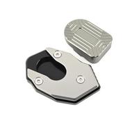 Placa soporte ampliación caballete lateral Soporte Lateral Motocicleta Columna Auxiliar Almohadilla Ampliadora Para Z1000 Z1000SX Z1000/SX Z 1000 SX(1Set-Grey)