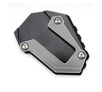 Placa soporte ampliación caballete lateral Soporte Motocicleta Almohadilla Extensión Caballete Lateral Para Africa Twin CRF1100L CRF 1100L Para Adenture Sport 2020-2024 2025 2026(GRIS)