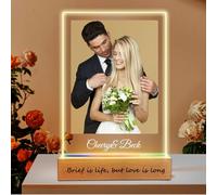 Placa Spotify Personalizada con Foto, Con Marco o Base, Diseño con Código escaneable de Canción. Regalo de Cumpleaños, Regalos Pareja, Aniversario, San Valentín (5 tamaños: 15-40 cm)