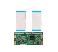Placa T-con 4K HV550QUBN5A 47-6021122 Compatible con televisores LCD Inteligentes U550CV-UMR de 55 Pulgadas. Funciona correctamente.(T-con and Cable)