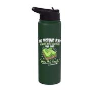 Placa tectónica: «Lo siento, mi culpa», cita divertida, ciencia del terremoto Stainless Steel Insulated Water Bottle