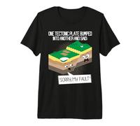 Placa tectónica - Profesor de Geología Ciencias de la Tierra Sismología Camiseta Premium