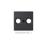 Placa toma r-TV negro mate Simon Simon 82 concept - 8200053-098