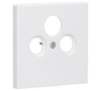 Placa toma SAT TV. LS, color blanco mate (referencia: JUNG LS990SATWWM)
