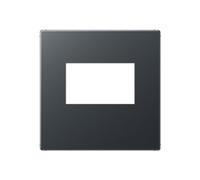 Placa toma USB A, color antracita (referencia: JUNG A1569USBANM)