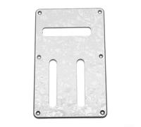 Placa trasera de guitarra eléctrica para IBANEZ IB Series PVC Construcción 142,2 x 89,6 mm contorno con cubierta de cableado 1+2 para fiabilidad operativa (C)