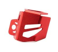 placa trasera del freno de disco Compatible con Ducati Scrambler 800 1100 797 400, cubierta protectora del depósito de líquido de freno trasero, protector de la taza de aceite del tanque(Red)