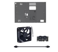 Placa trasera del ventilador de escape para impresoras P2S, flujos de aire automáticos y estructura de escape de laboratorio de integración sin costuras