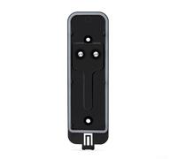 Placa trasera para timbre de video, compatible con timbre Blink Doorbell, solución de montaje de ABS duradera para una instalación segura, ajuste universal para hogares, oficinas (negro)