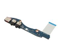 Placa USB, Placa USB de Repuesto para Ordenador Portátil, Longitud de Cable de 1,2 Pulgadas, PCB Profesional con Orificio de Sonido de Repuesto para 15 CC