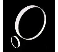 Placa ventana infrarroja de cloruro de sodio/cloruro de potasio - Placa de sal NaCl/KCl redonda for investigación espectral, 1 unidad(Nacl 20x3mm)