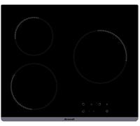 Placa Vitrocerámica 3 Zonas 5100W BPV2320B (Negra) - BRANDT