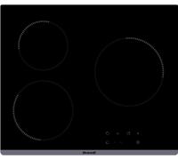 Placa Vitrocerámica 3 Zonas 5700W BPV6322B (Negra) - BRANDT