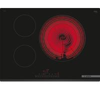 Bosch Serie 6 PKD731FP8E hobs Negro Integrado 71 cm Cerámico 3 zona(s)