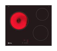 Placa vitrocerámica Balay 3EB764EN - 60 cm, sin perfiles, 3 zonas