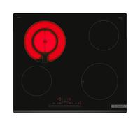 Bosch PKF631FP3E hobs Negro Integrado 60 cm Cerámico 4 zona(s)