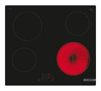 Placa Vitrocerámica Bosch Serie 4 PKE611BB2E 60 cm 4 Zonas Táctil Negra