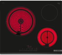 Bosch Serie 6 PKK631FP8E hobs Negro Integrado 59.2 cm Cerámico 3 zona(s)