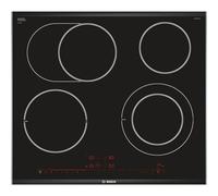 Placa vitrocerámica Bosch Serie 8 PKN675DP1D 4 zonas 8600W Touch