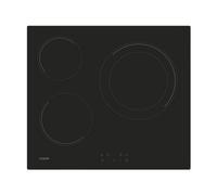 Placa Vitrocerámica Candy CH63DCC Touch Control 3 zonas 5700W Negra