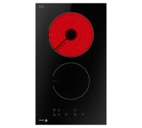 Placa Modular - Fagor 3MFT-2AC 2 Zonas 50 cm Negro Sin Marco