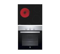 Placa Vitrocerámica + Horno BALAY 3HV833XP (66 L - 60 cm - Negro)