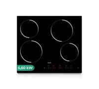 Placa Vitrocerámica Svan SV4601 6600W 4 Fuegos Negro 60 cm