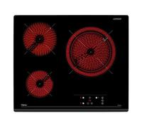 Placa Vitrocerámica Teka 3 Zonas 5400W Negra - TZ PRO 6315