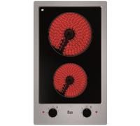 Teka EFX 30.1 2H Placa Vitrocerámica 2 Zonas Acero Inoxidable