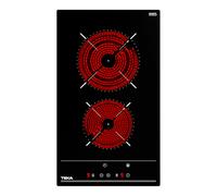 Teka TBC 32010 TTC Placa Vitrocerámica Modular 2 Zonas 30cm Negra