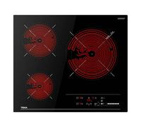 Teka TBC 63620 - Vitrocerámica de 3 fuegos Ø 27, 18 y 14 cm