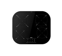 TEKA Placa Vitrocerámica 60 cm, 4 Zonas High Light, Touch Control con Seguridad, Power Plus, Stop & Go, Programador 99 Min, Modelo TCC 64310 TTC BK