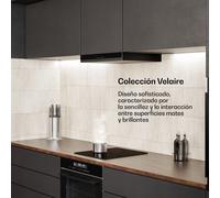 Klarstein Placa Vitroceramica 3 Fuegos - 45 cm, 4100 W, Control Táctil, Temporizador, Bloqueo Infantil, Indicador Calor Residual, Diseño Slim para Cocinas Compactas