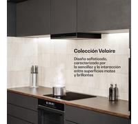 Klarstein Placa Vitroceramica 60 cm - 4 Zonas, 6700 W, Control Táctil, Temporizador, Bloqueo Infantil & Calor Residual, Superficie de Vidrio para Cocina Moderna