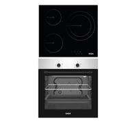 Placa vitrocerámica y horno estático saba sb-bivob-2023