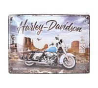 Placadecorativa metálica HARLEY DAVIDSON ARIZONA - 30 x 40 cm