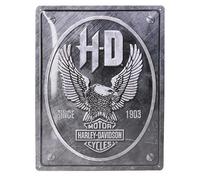 Placadecorativa metálica HARLEY DAVIDSON SINCE 1903 - 30 x 40 cm
