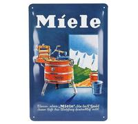 Placadecorativa metálica MIELE - 20 x 30 cm